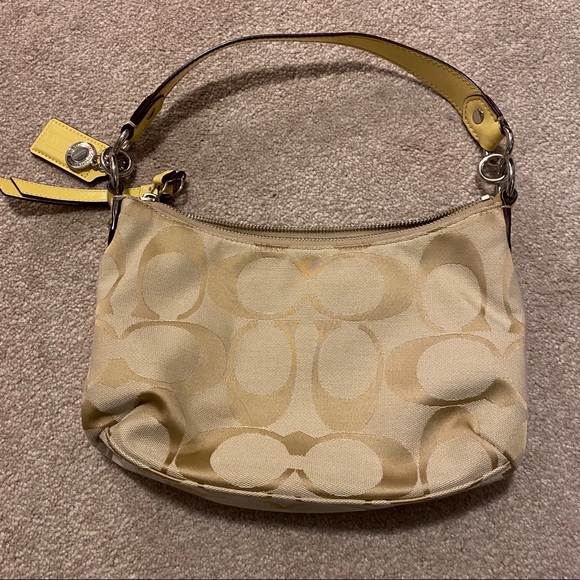 Yellow Coach Purse - Picture 3 of 6